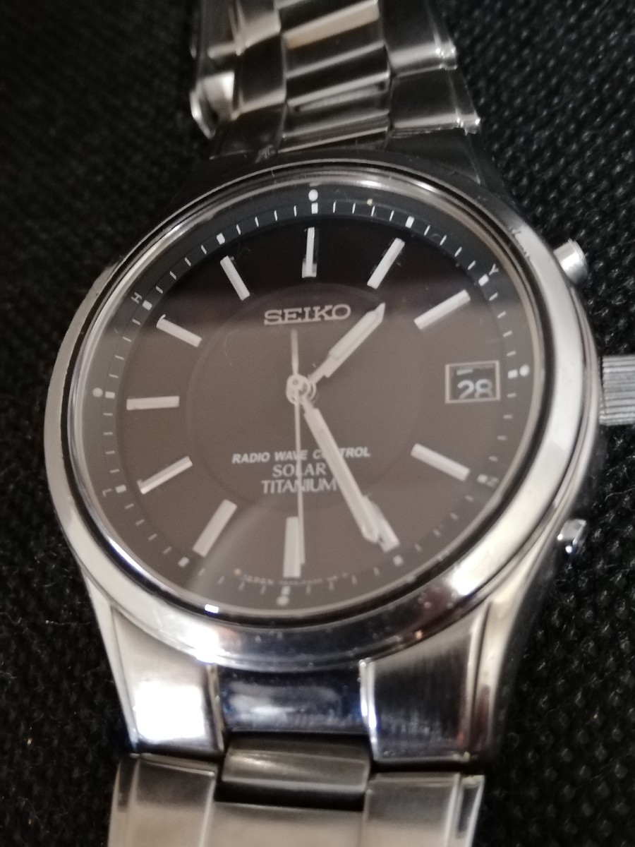ソーラー、電波】SEIKO セイコー スピリット チタニウム SBTM003 www