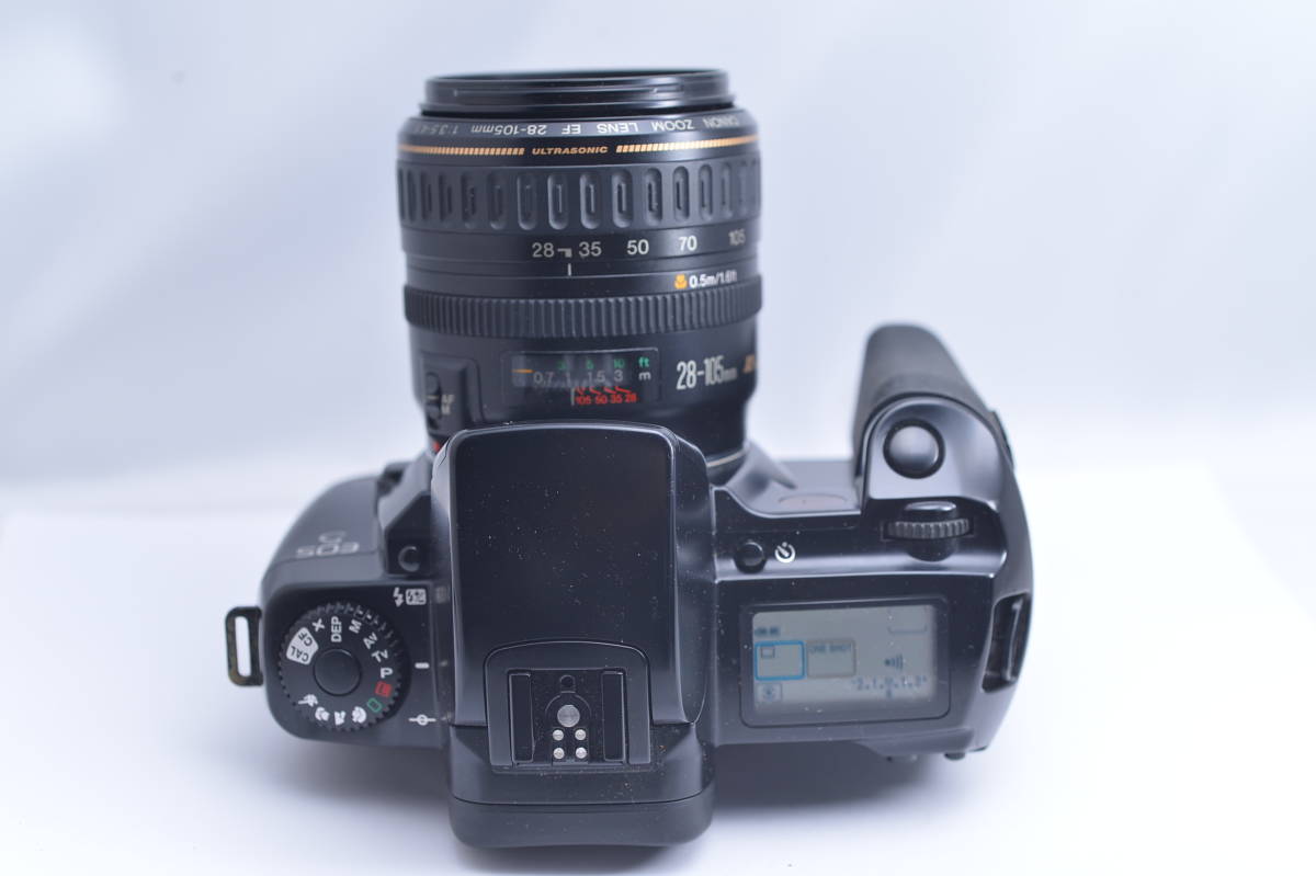 #10278 CANON EOS5 EF 28-105mm F3.5-4.5 キャノン 一眼レフフィルムカメラ レンズ付き_画像3