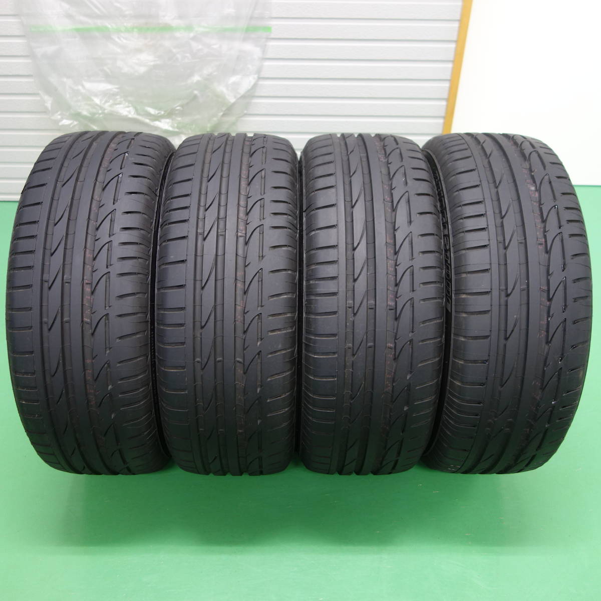 ☆ 新車外し ブリヂストン ポテンザ・225/55R17 V37 スカイライン 純正
