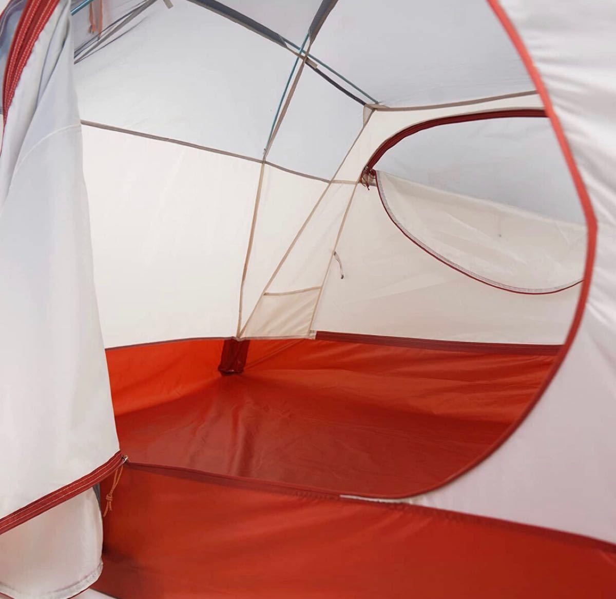 テント 2人用　2ドア  前室 テント 防風防水 アウトドア キャンプ用テント　