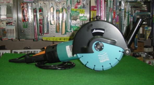 マキタ 4109S 230mmカッタ AC100V ダイヤモンドホイ-ル付 新品 www ...