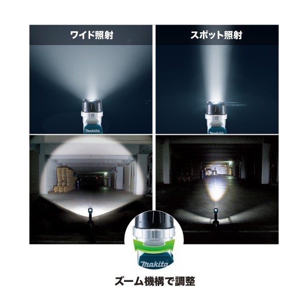  Makita ML808 14.4V/18V correspondence rechargeable flashlight illuminance :170~4500 lux high luminance LED battery * charger optional new goods flashlight 