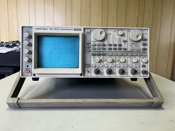 Yahoo!オークション - IWATSU SS-7610 シンクロスコープ 100MHz Yahoo!オークション - IWATSU SS-7610 シンクロスコープ 100MHz