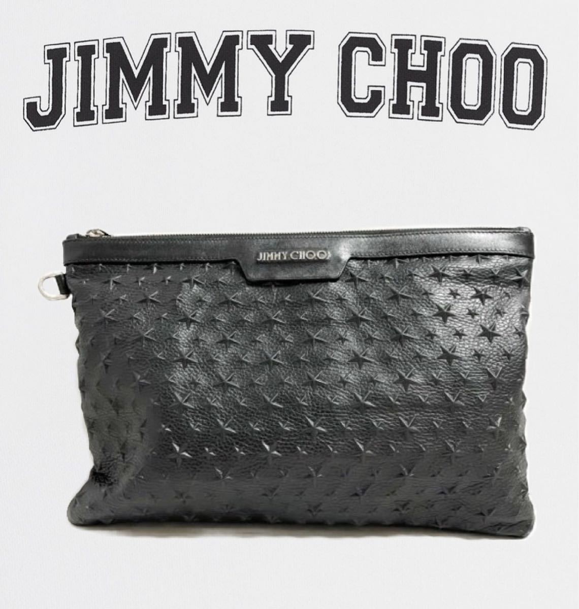 新発売】 JIMMY CHOO ジミーチュウ クラッチ スタッズ 星 - linsar.com