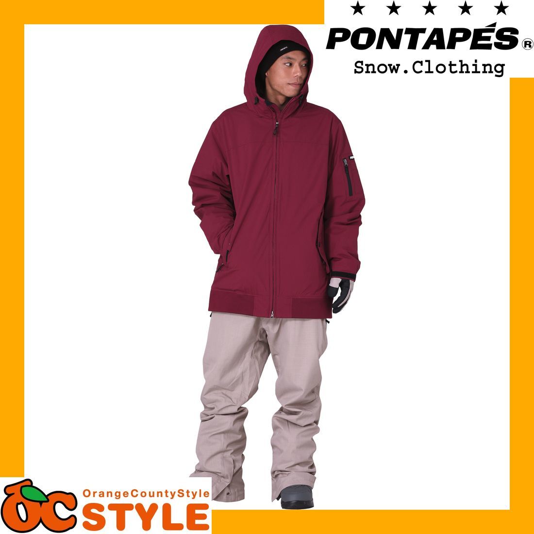 ポンタペス(PONTAPES) スノーボード ウェア 上下セット セットアップ