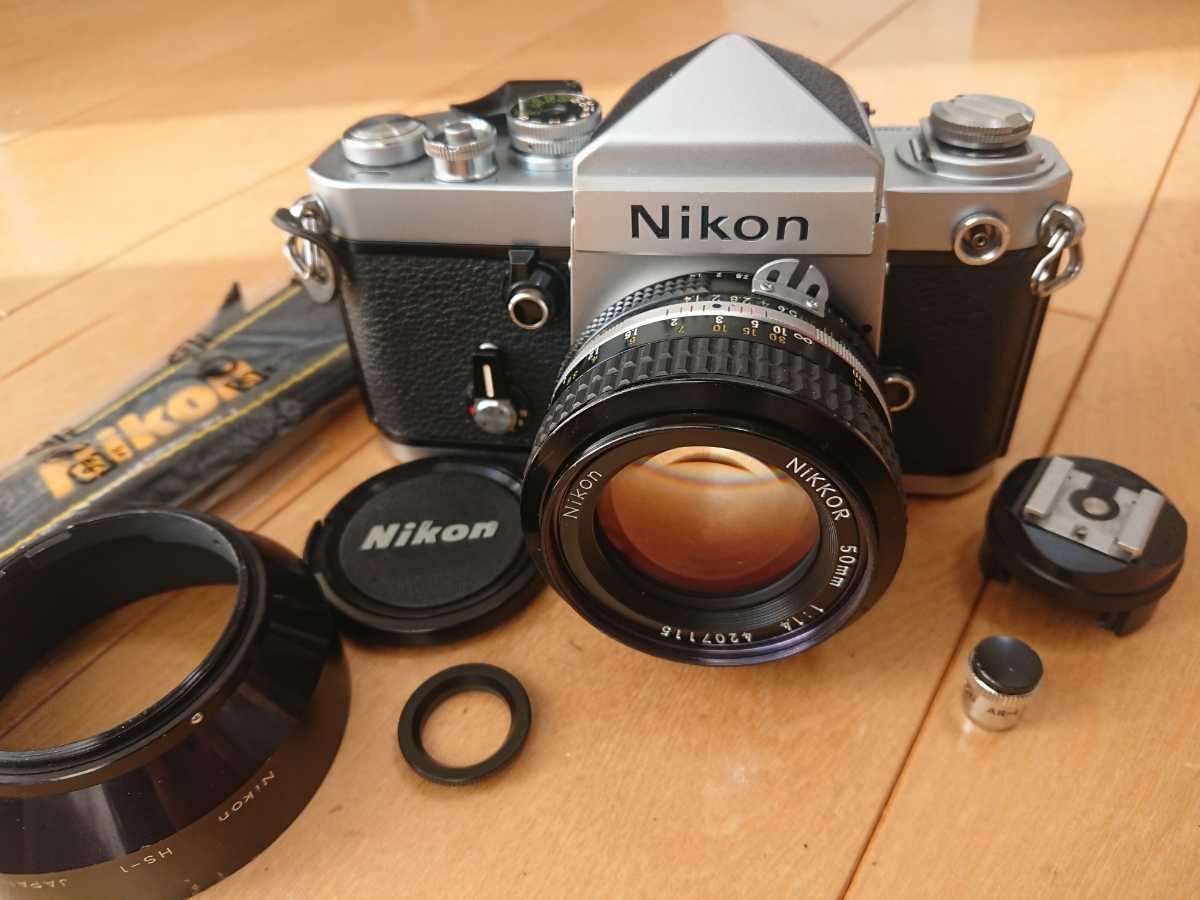 再追加販売 Nikon F2 アイレベル \u0026 Ai 50mm F1.4 #7719