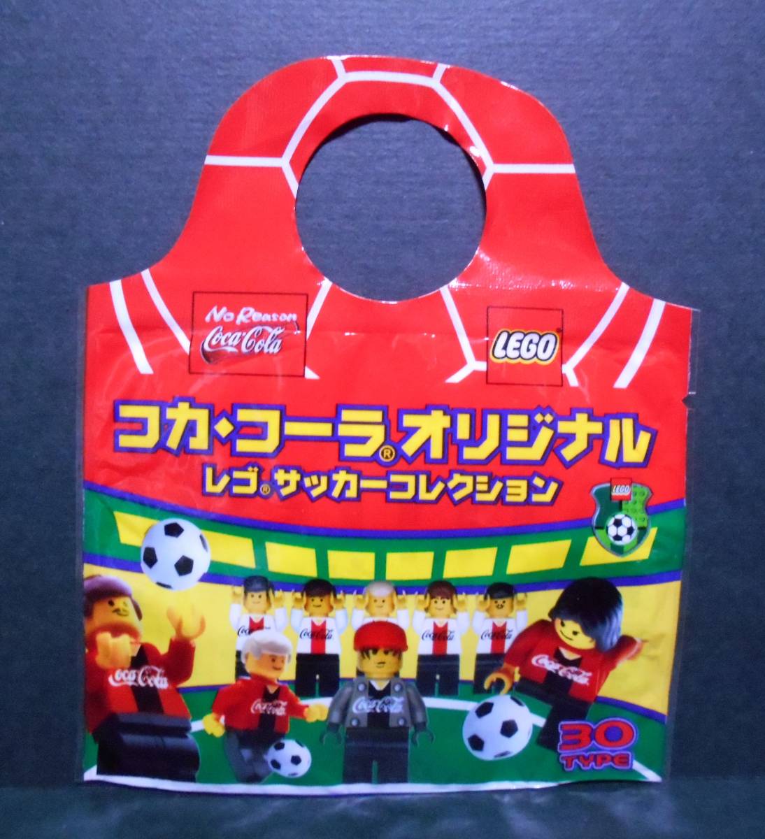 :[ new goods!!] LEGO 4467 Coca Cola soccer original collection Stretcher stretcher Lego 2002 year block figure not for sale 