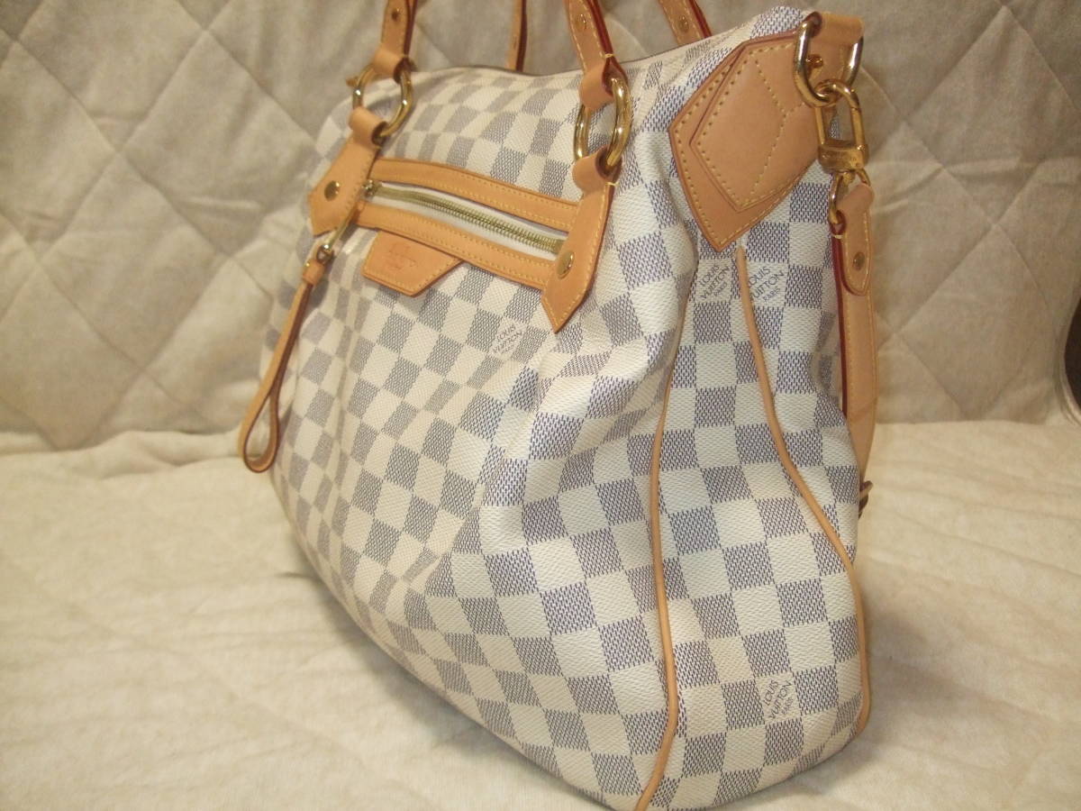 ☆美品☆ ルイヴィトン LOUIS VUITTON ダミエ アズール イーヴォラMM