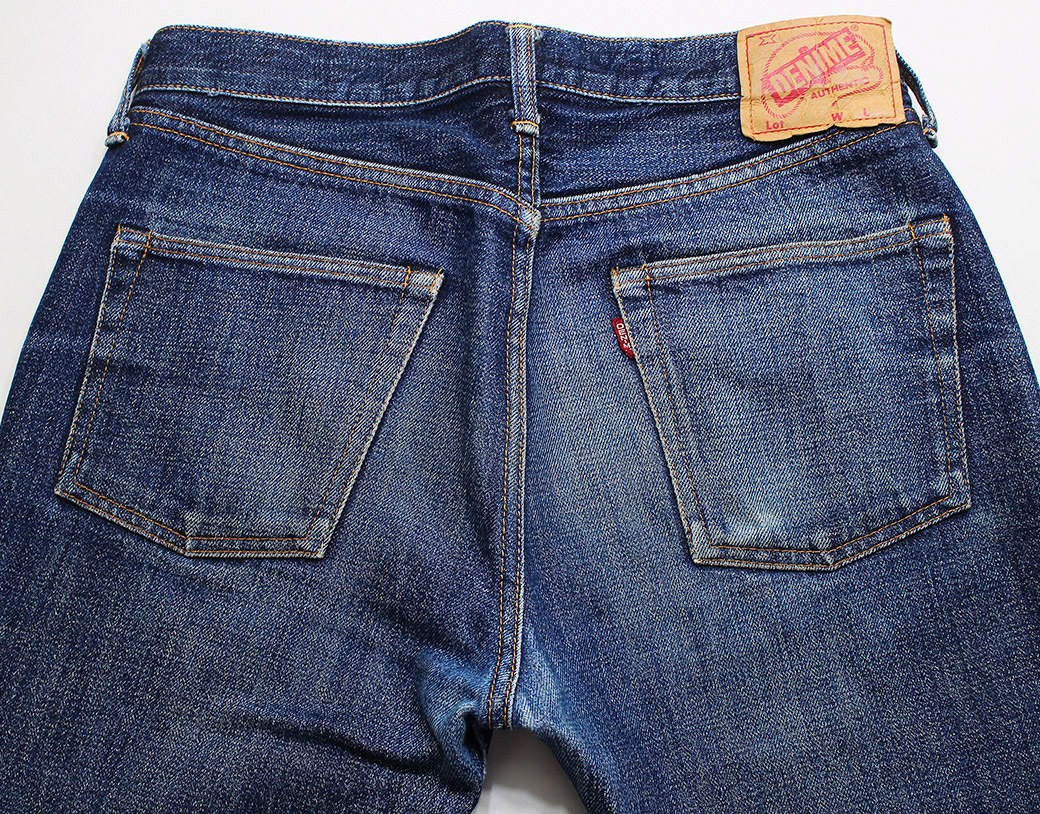 DENIME старый Denime 66 Type распорка джинсы название компании надпись нет w31 / Denim брюки /olizonti