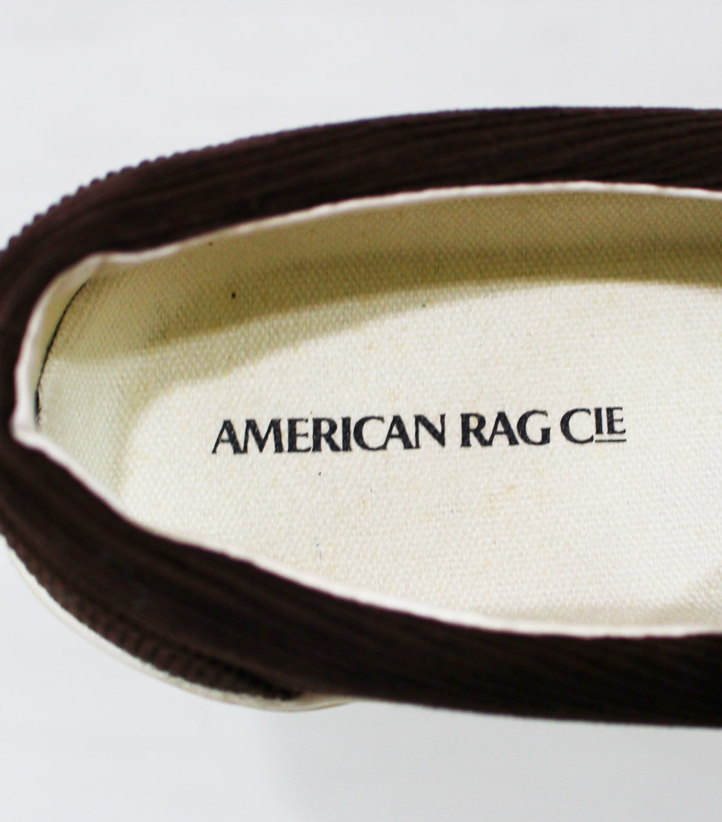 AMERICAN RAG CIE (アメリカンラグシー) コーデュロイ スリッポン 美品 ブラウン size 6 / スニーカー_画像6