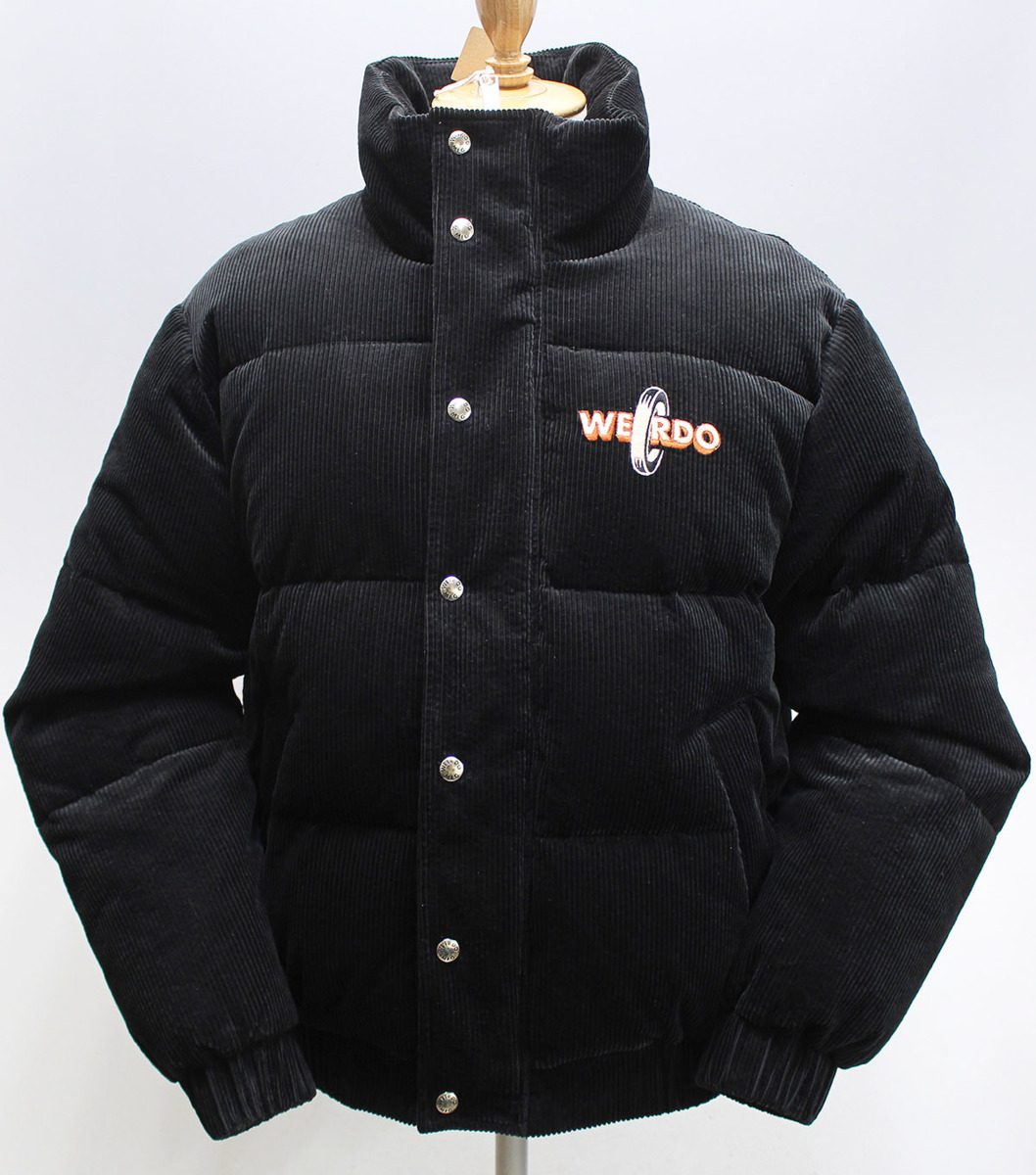 品質が完璧 NON ウィアード WEIRDO SKID L size ブラック 新品未使用 WRD-20-AW-01 ダウンジャケット コーデュロイ / JACKET DOWN COUDUROY - Lサイズ 品質が完璧 NON ウィアード WEIRDO SKID L size ブラック 新品未使用 WRD-20-AW-01 ダウンジャケット コーデュロイ / JACKET DOWN COUDUROY - Lサイズ