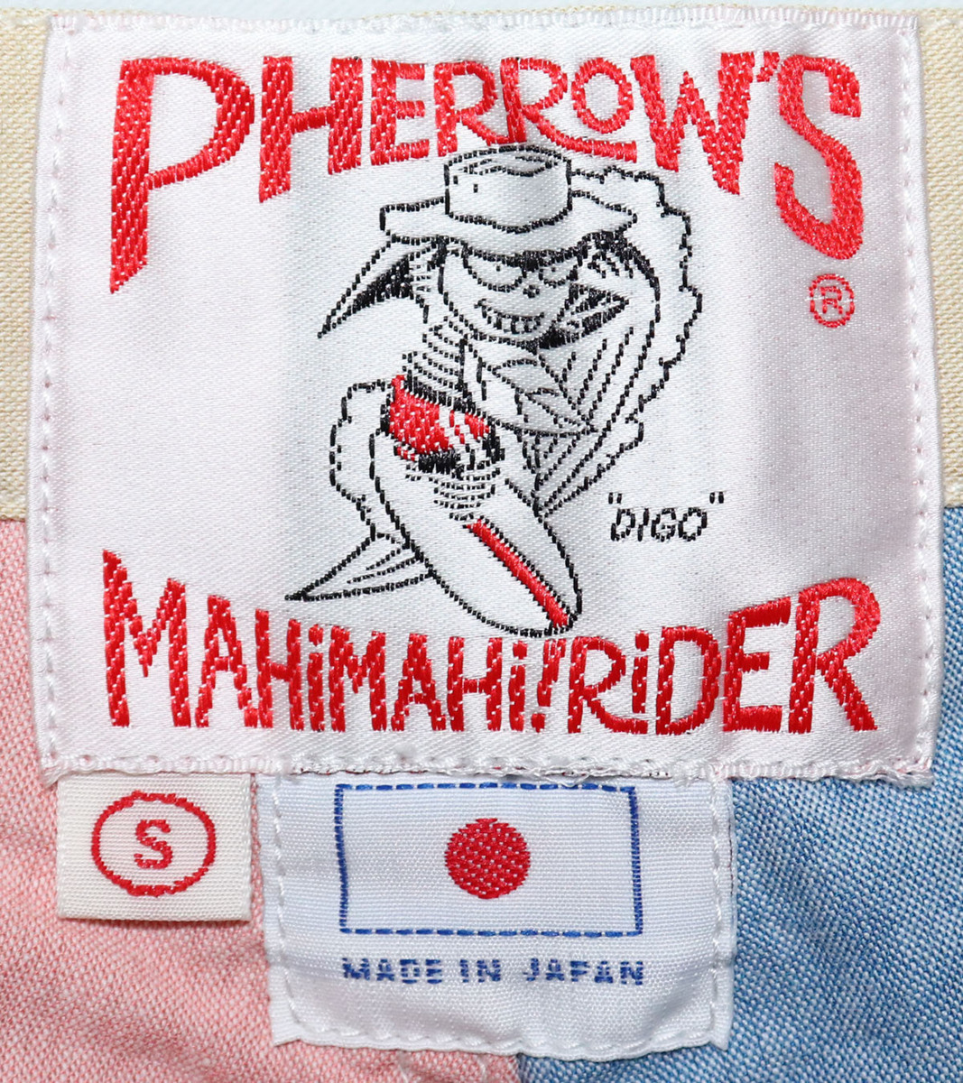 Pherrow's フェローズ マルチカラー スイムショーツ 11S-PSS 未使用品 size S / ショートパンツ_画像6