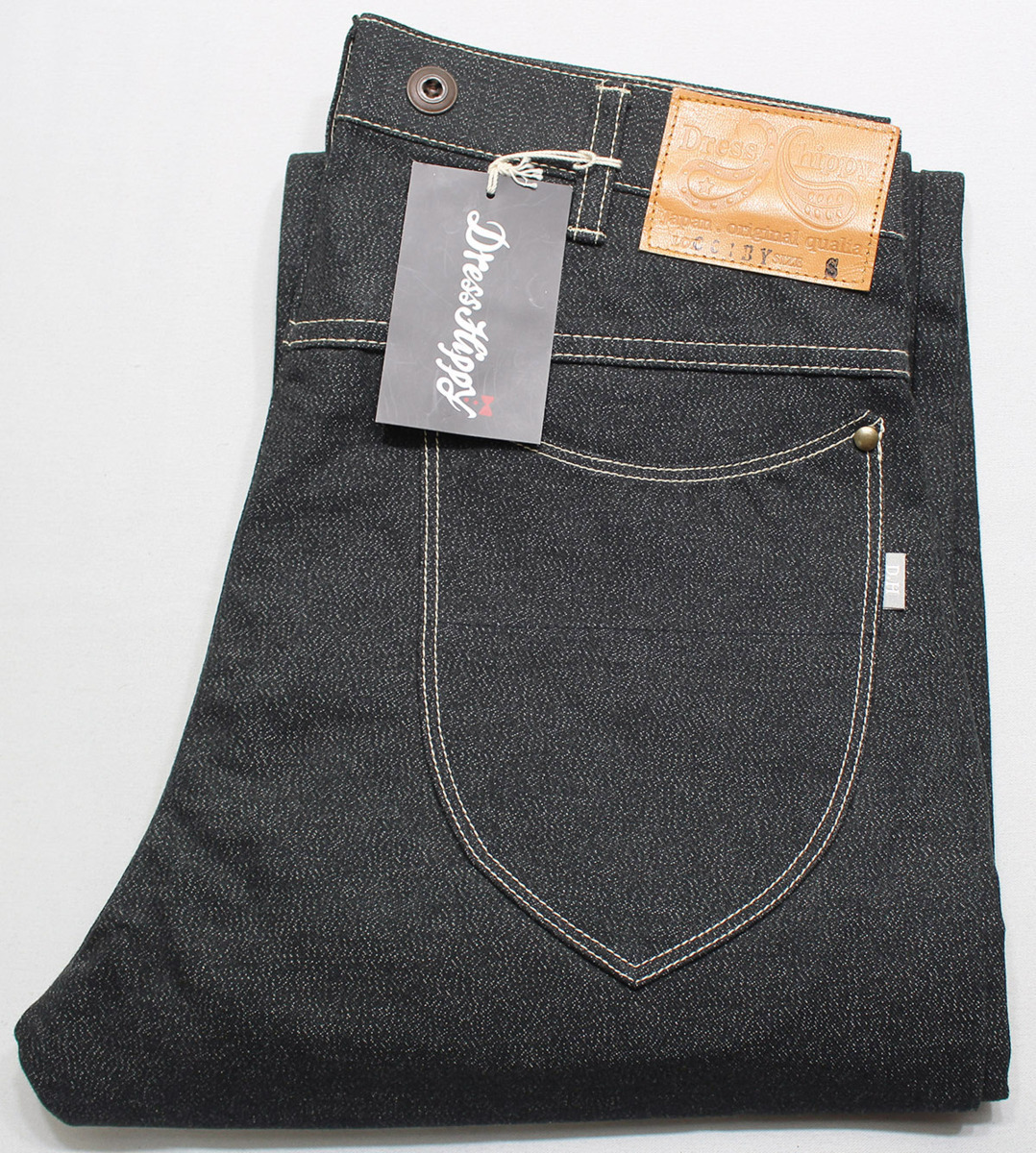 DRESS HIPPY ドレスヒッピー OLDMAN PANTS / オールドマンパンツ 新品未使用 ヘザーブラック size S / ノンパレイル