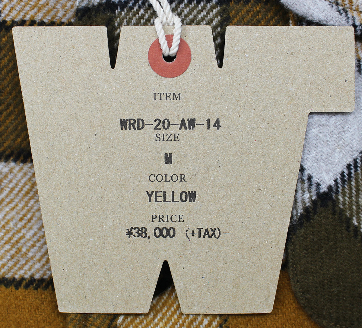 WEIRDO ウィアード TIGER ROD - L/S QUILTING CHECK SHIRTS / タイガー