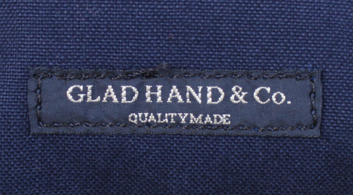 GLAD HANDg Lad hand HEARTLAND - NEWS PAPER BAG / Heart Land News paper bag new goods unused Vintage Finish