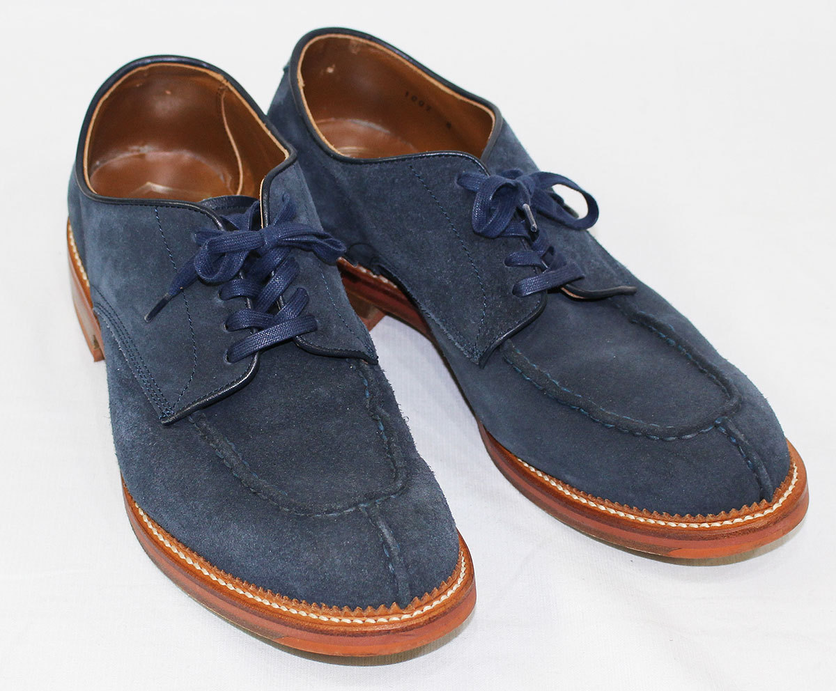 JELADO ジェラード オックスフォードシューズ Middle Boroug JRS-1002 NAVY US8 美品 / RHYTHM FOOTWEAR