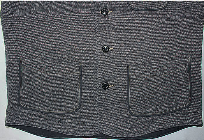 DALEE\'S&Coda Lee zMAXWELL...20s Shop Vest новый товар не использовался W.BLACK size 16.5 / магазин лучший /mak well / Deluxe одежда 
