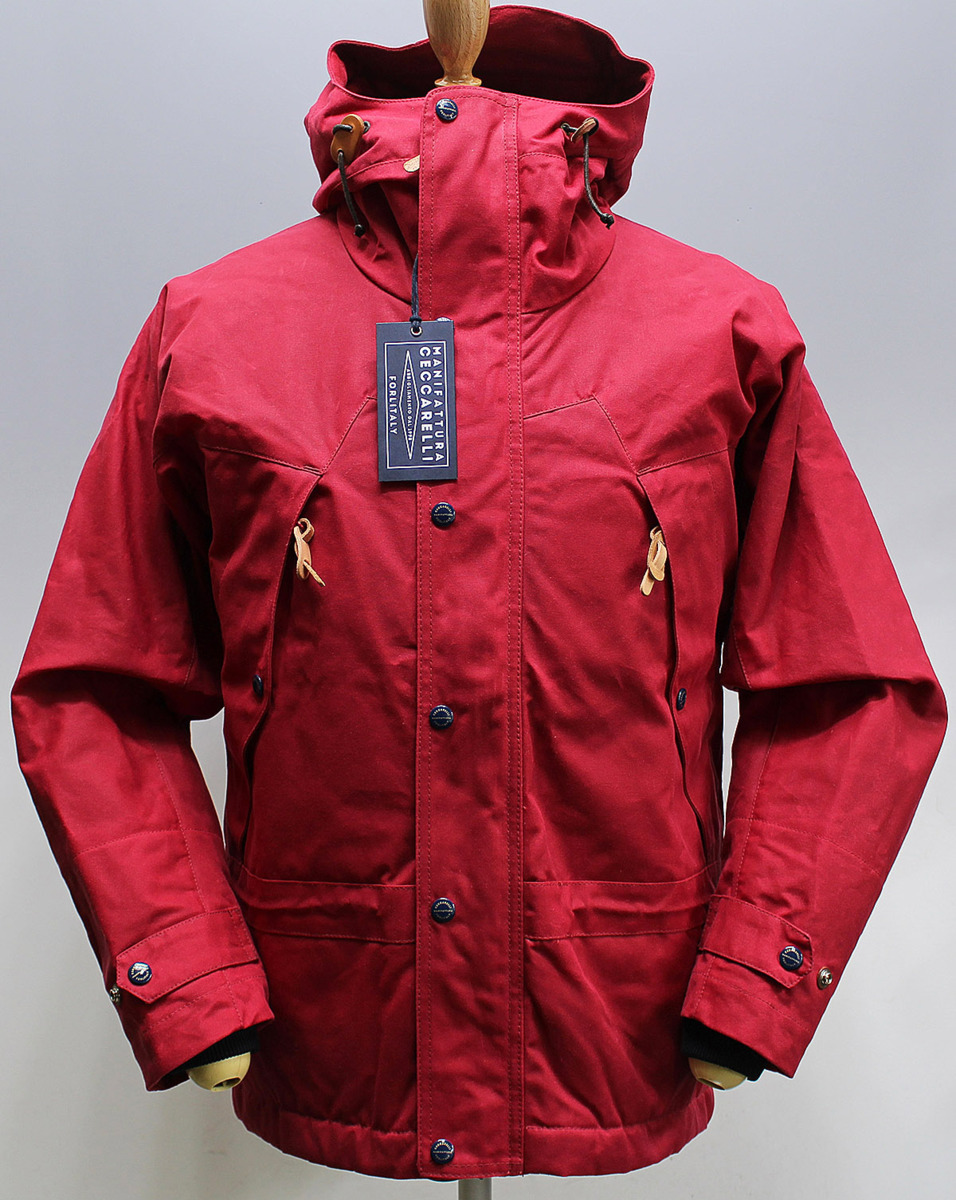 MANIFATTURA CECCARELLI マニファッツュラ チェッカレッリ 7003-WX MOUNTAIN JACKET / マウンテンジャケット 未使用品 レッド size 36_画像1