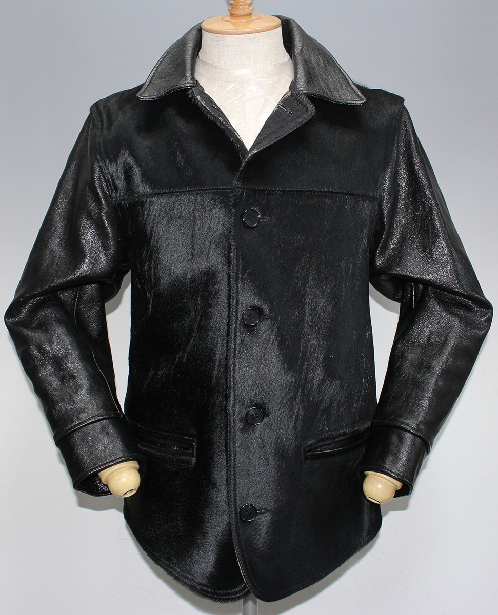BLACK SIGN черный автограф Duce Coat превосходный товар bsfj-15406B Silky Black size 40 /te.- юбка / - lako× Horse Hyde 