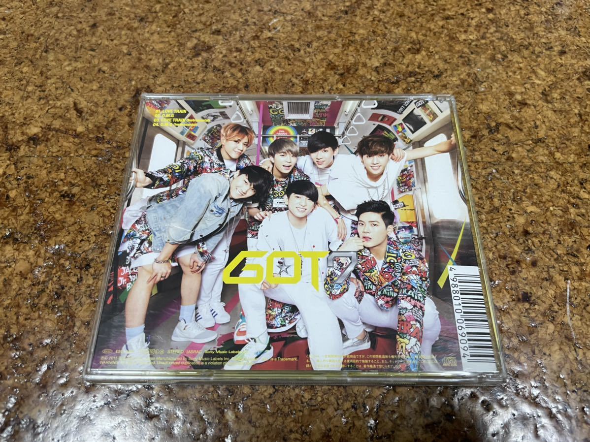 5 CD cd love train GOT 7