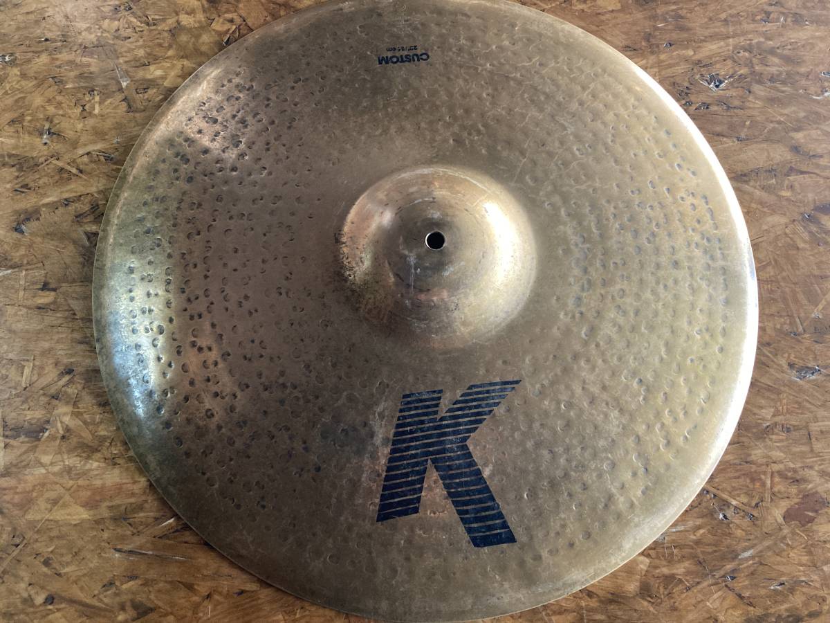Zildjian CUSTOM RIDE 20インチ アンティグラヴィテ モスグリーン センタープレス キュロットスカート