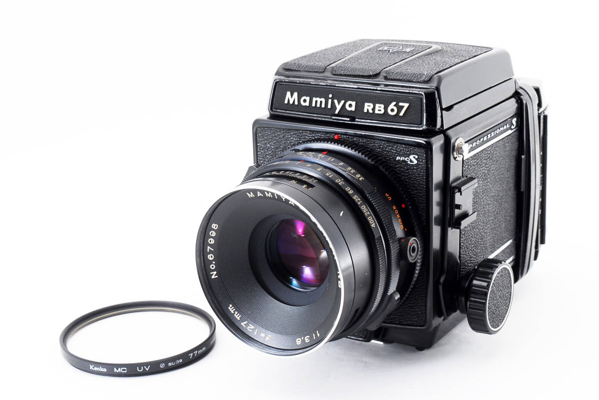 レア 動作 並上品 送料込 Mamiya マミヤ RB67 PRO S ProS プロ + Sekor