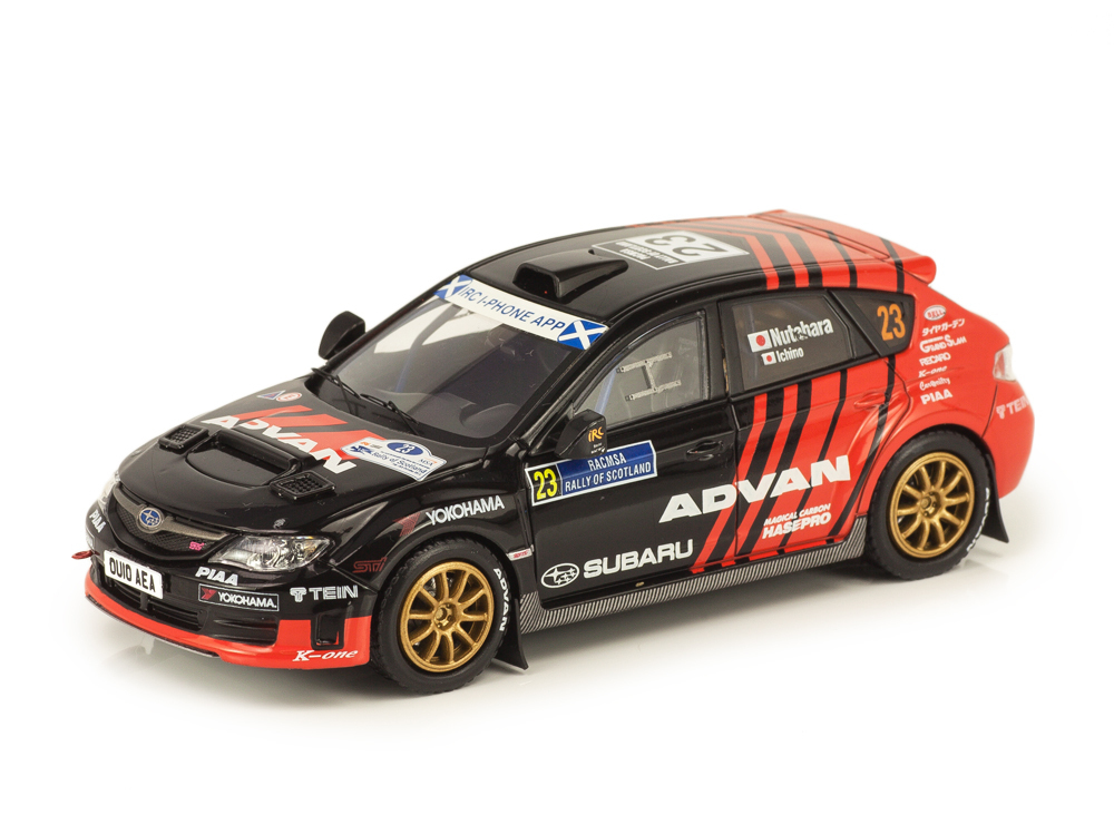 Yahoo!オークション - イクソ 1/43 スバル インプレッサ WRX STI R...