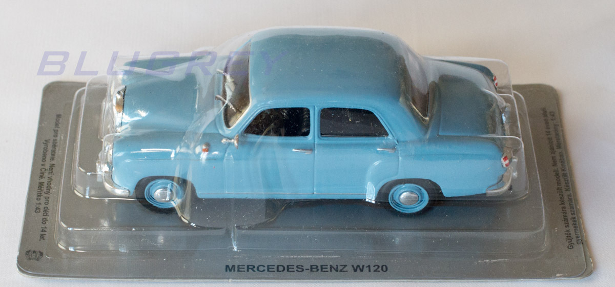 アルタヤ 1/43 メルセデスベンツ W120 ブルー Mercedes Benz W120 IXO ◇PCmbW120_画像5