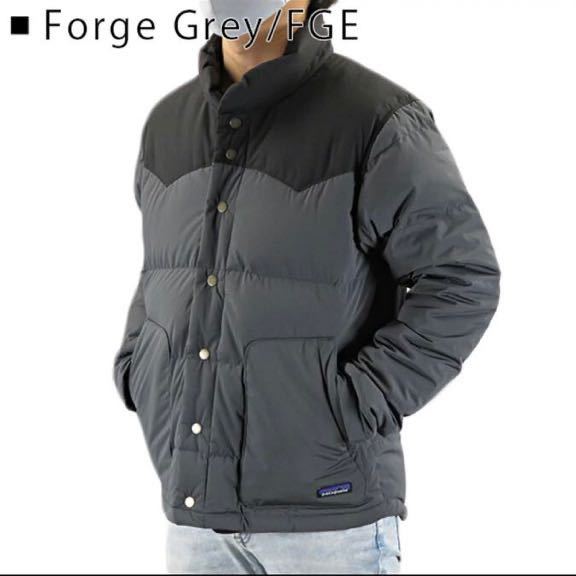 新品タグ付 Sサイズ Patagonia M's Bivy Down Jacket Forge Grey 28323 パタゴニア メンズ ビビー ダウンジャケット フォージ グレイ_画像1