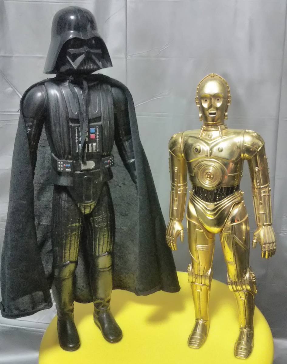 スターウォーズ オールドケナー フィギュア 2セット ダースベイダー C-3PO 希少 1978年 香港製 vintage figure kenner DARTH VADER C-3PO