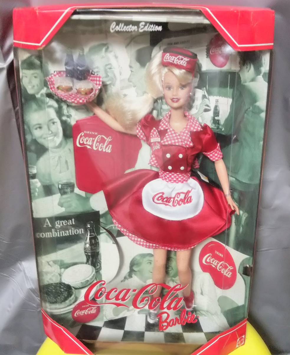 マテル Barbie バービー Coca-Cola コカ・コーラ 当時物 未開封 美品