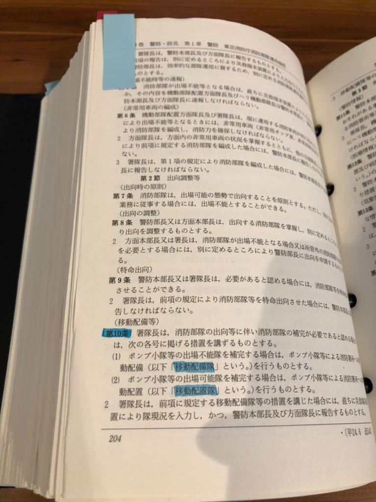 東京消防庁 法令集 例規集 全6冊 東京消防庁 法令集 例規集 全6冊