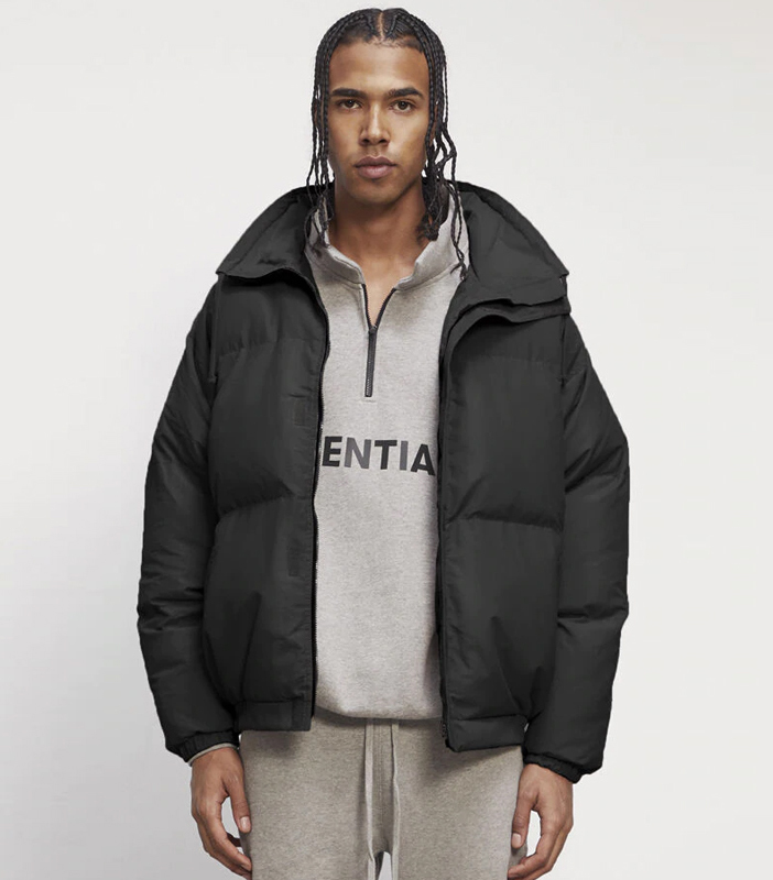 FOG ESSENTIALS エッセンシャルズ□ラバーロゴ Puffer Jacket ダウン