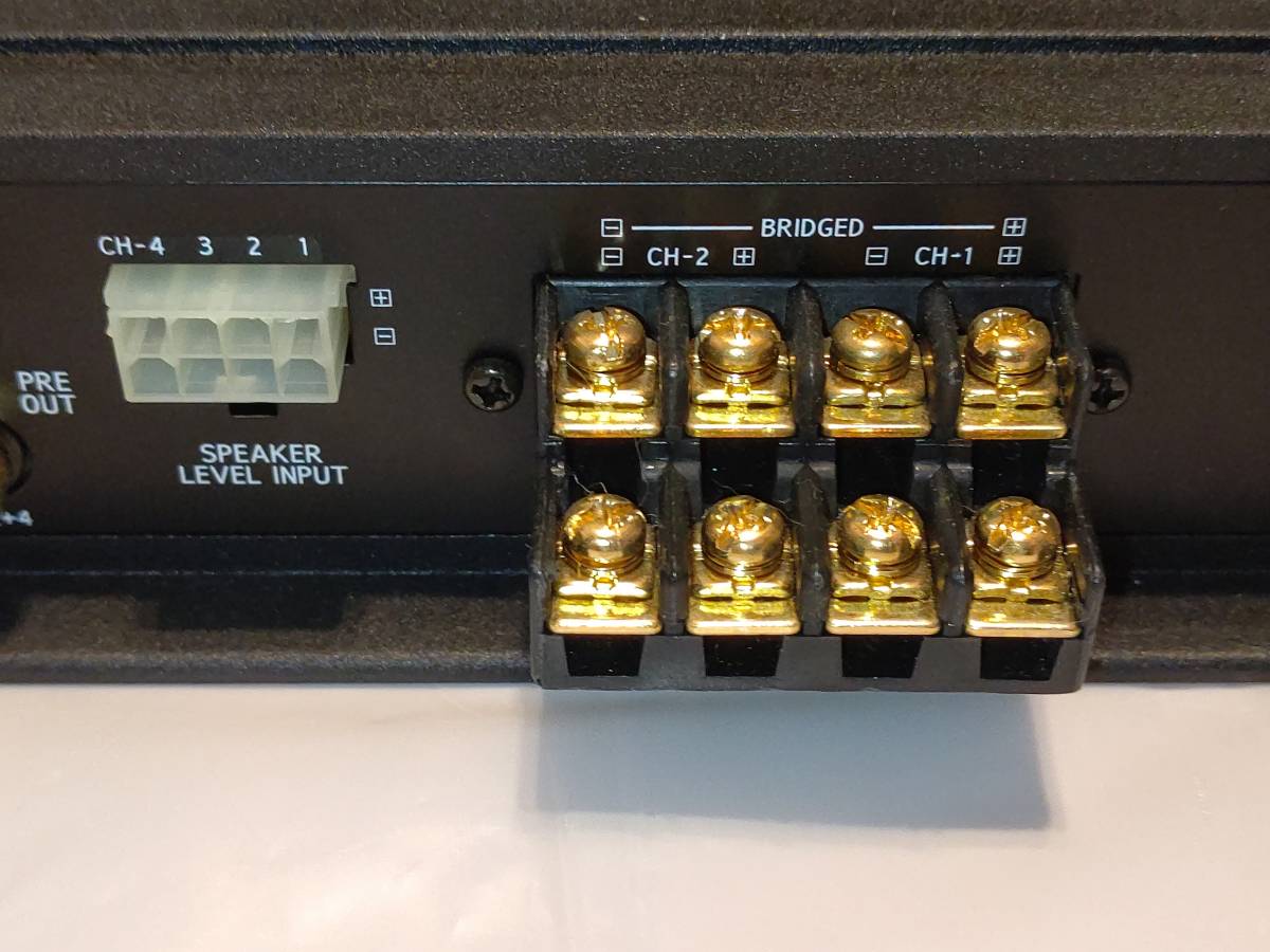 ALPINE MRV-F340 4/3/2チャンネル パワーアンプ 【100W×4 ALPINE MRV-F340 4/3/2チャンネル パワーアンプ 【100W×4