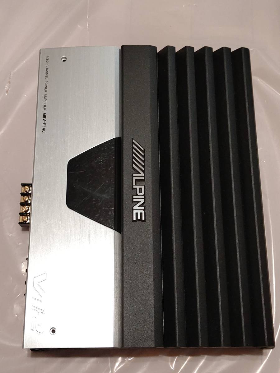 ALPINE MRV-F340 4/3/2チャンネル パワーアンプ 【100W×4 ALPINE MRV-F340 4/3/2チャンネル パワーアンプ 【100W×4