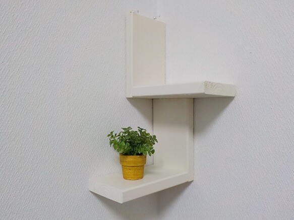  angle for | ornament | display shelf |2 step shelf | part shop corner for (Y9 )