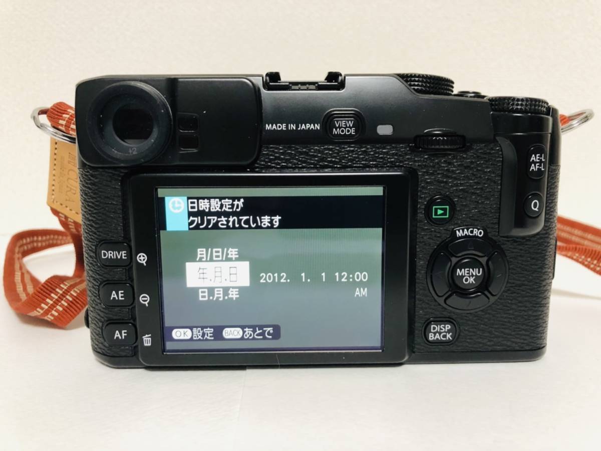 M2 FUJIFILM 富士フィルム X-Pro1 レンズ XF18-55ｍｍＦ2.8-4 R LM OIS 通電確認_画像7