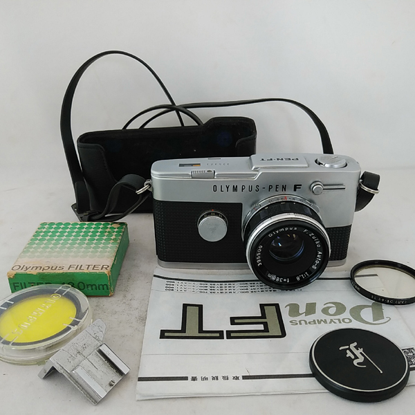 オリンパス OLYMPUS PEN-FT 38mm F1.8 シャッター・露出計動作品