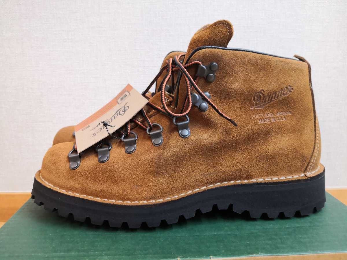 Danner MOUNTAIN LIGHT OILED BOB GORE-TEX 9EE 27.0cm ダナー マウンテンライト オイルドボブ  スエード レザー ブーツ 30871 BROWN