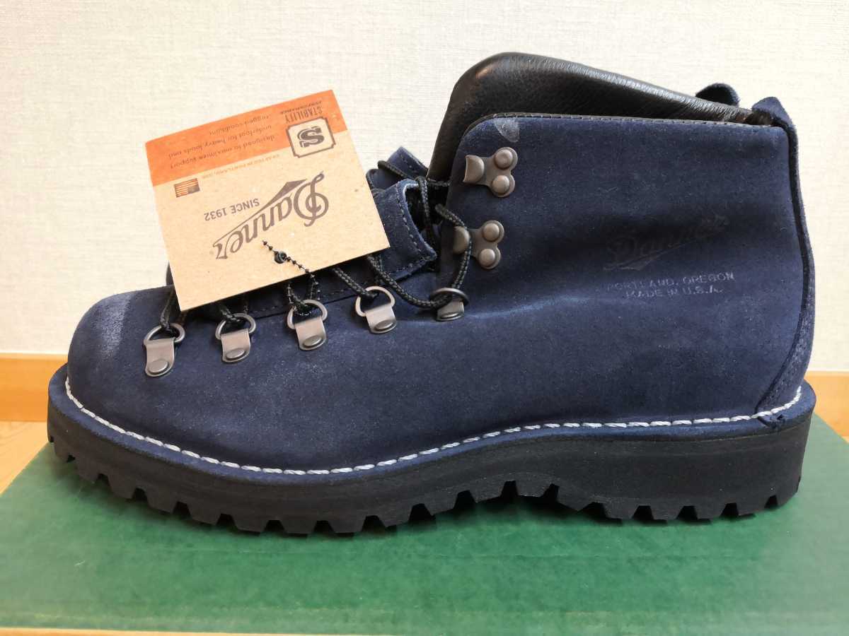 Danner MOUNTAIN LIGHT OILED BOB Navy GORE-TEX 9EE 27.0cm ダナー マウンテンライト  オイルドボブ スエード レザー ブーツ 33521 訳あり