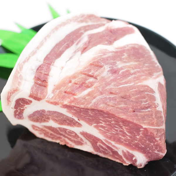 1円【1数】ホエイ豚 肩ロース ブロック 500g 4129屋 焼肉 業務用 BBQ バーベキュー ステーキ ソテー 生姜焼 鍋 豚スキ 豚丼 1円スタート_画像2