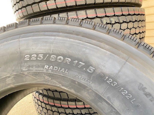 新品　225/80R17.5　123/122L　ブリヂストン　M888　ミックス　225/80/17.5　6本セット　トラック用　タイヤ　4トン　4ｔ_画像3