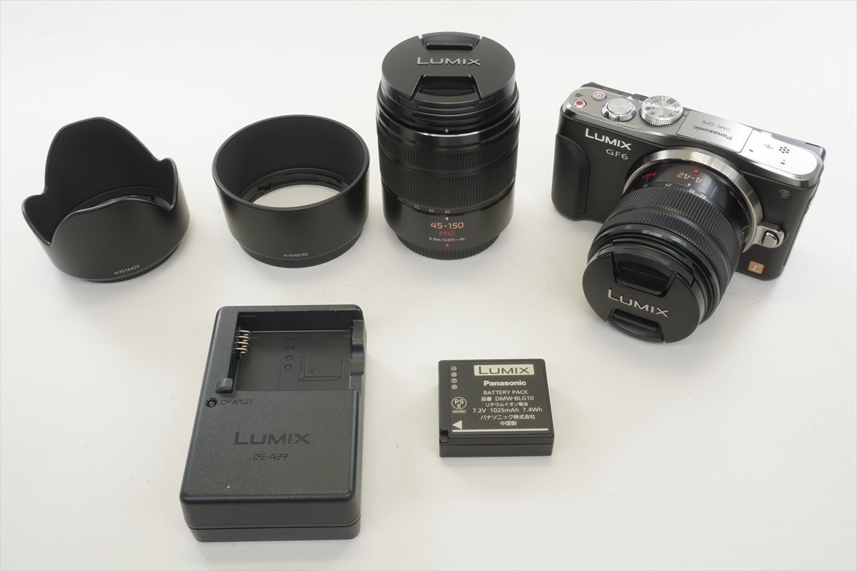好評超歓迎 Panasonic ダブルズームキット DMC-GF6 DMC-GF LUMIX 最