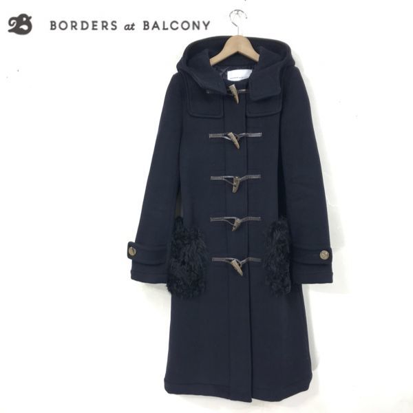 I1327-M◇BORDERS at BALCONY ボーダーズアットバルコニー ダッフル
