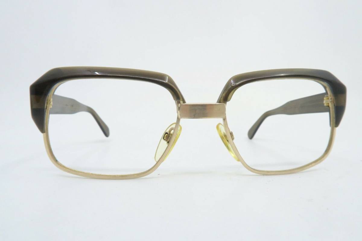 70s RODENSTOCK ビンテージ メガネ フレーム 眼鏡 サングラス 12K 金