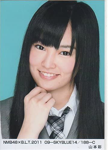 山本彩 生写真 NMB48×B.L.T.2011 09-SKYBLUE14/188-C　_画像1