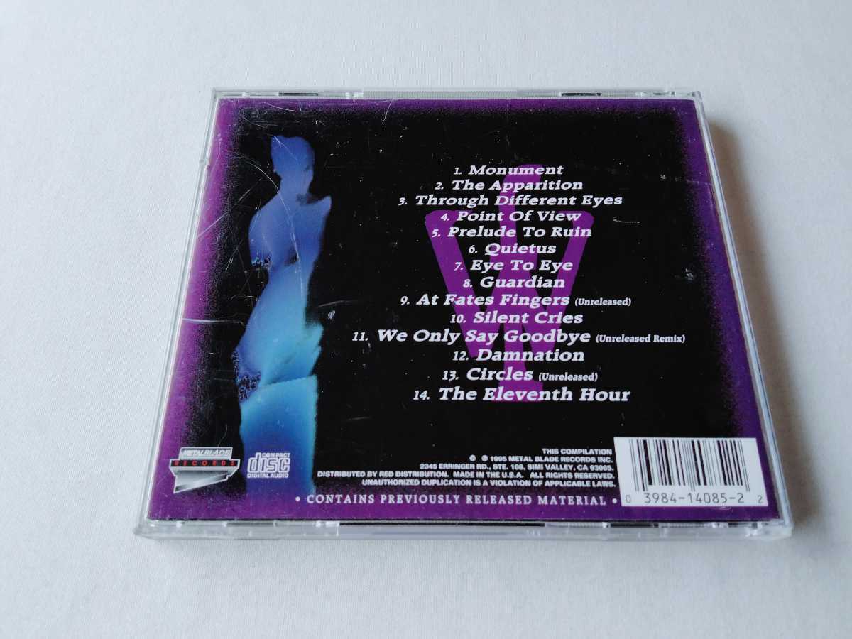 Fates Warning / Chasing Time CD METAL BLADE 3984-14085-2 95年リリースベストアルバム,未発表曲含む14曲収録_画像2