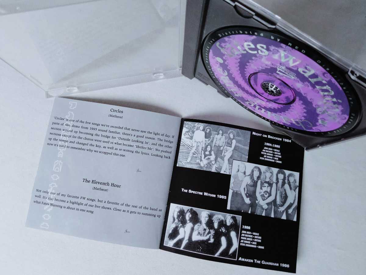 Fates Warning / Chasing Time CD METAL BLADE 3984-14085-2 95年リリースベストアルバム,未発表曲含む14曲収録_画像4