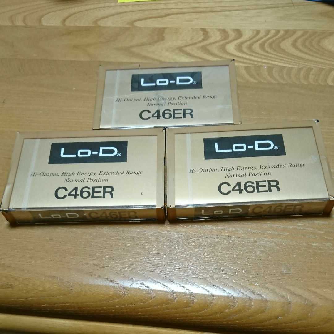 日立 カセットテープ ノーマル Lo-D ER 昭和レトロ レア 46分