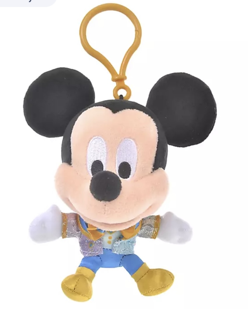 WALT DISNEY World 50 TH CELEBRATION ミッキー　キーホルダー・キーチェーン　フックタイプ　ディズニーストア　ミッキーマウス
